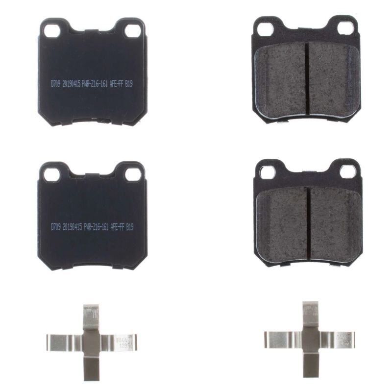 Power Stop 97-01 Cadillac Catera Rear Z17 Evolution Ceramic Brake Pads w/Hardware PowerStop