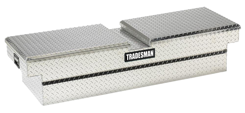 Tradesman Aluminum Economy Cross Bed Truck Tool Box (70in./Side Opening) - Brite Tradesman