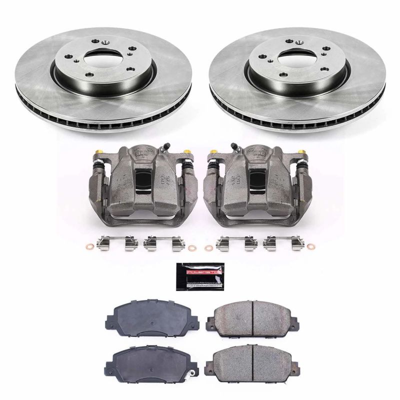 Power Stop 13-18 Honda Accord Front Autospecialty Brake Kit w/Calipers PowerStop