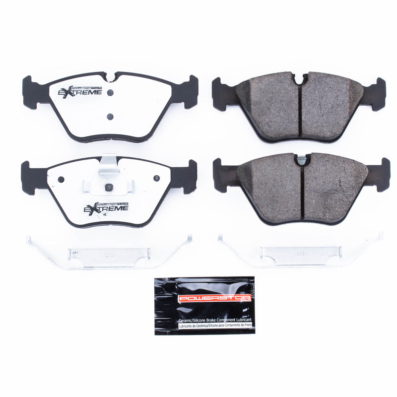 Power Stop 01-06 BMW 330Ci Front Z26 Extreme Street Brake Pads w/Hardware PowerStop