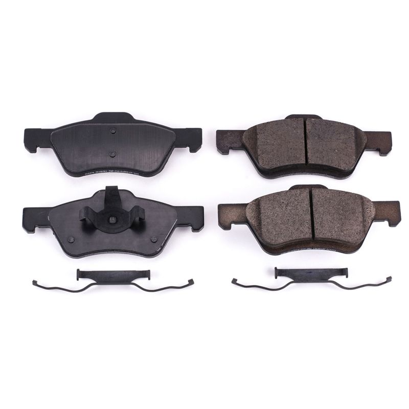 Power Stop 05-10 Ford Escape Front Z17 Evolution Ceramic Brake Pads w/Hardware PowerStop