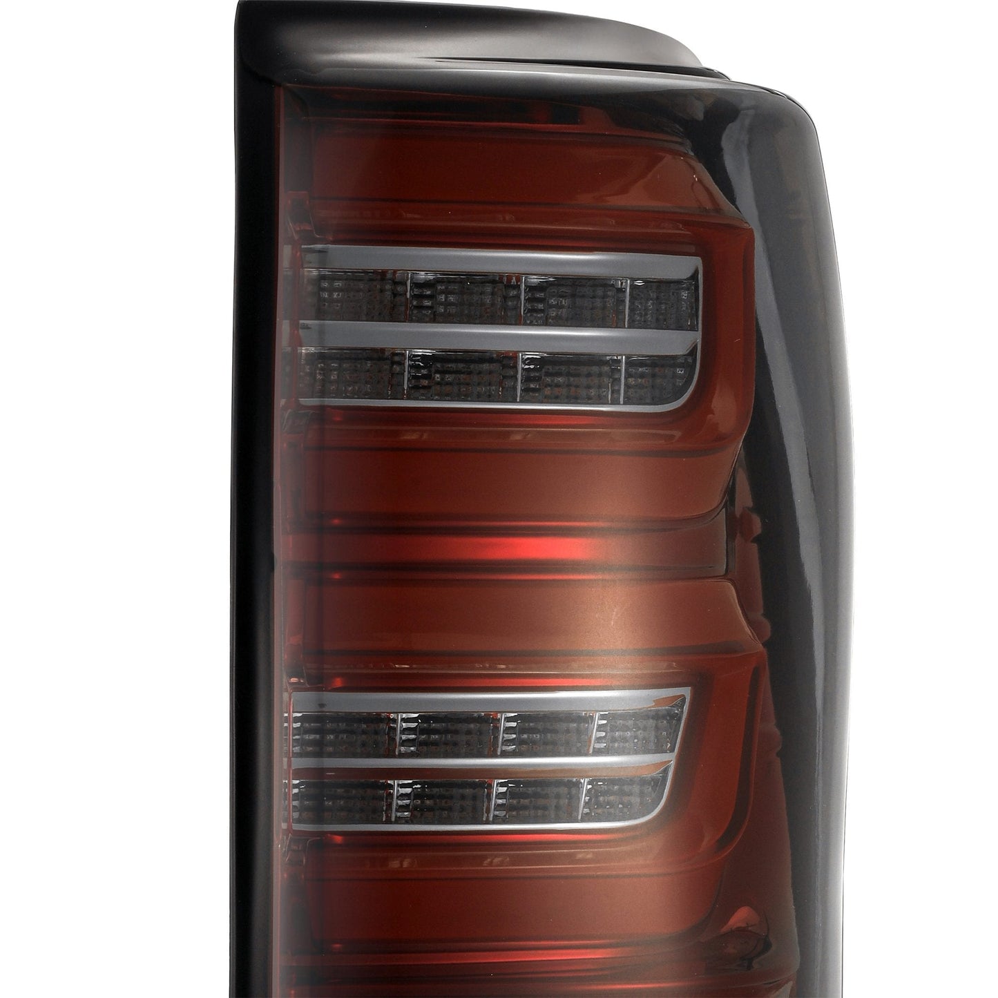 AlphaRex 07-13 Toyota Tundra PRO-Series LED Tail Lights Red Smoke - 670020 AlphaRex