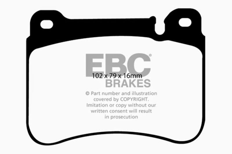 EBC YellowStuff Front Brake Pads - DP41590R EBC
