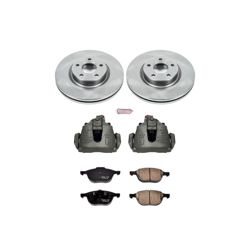 Power Stop 13-17 Ford C-Max Front Autospecialty Brake Kit w/Calipers PowerStop