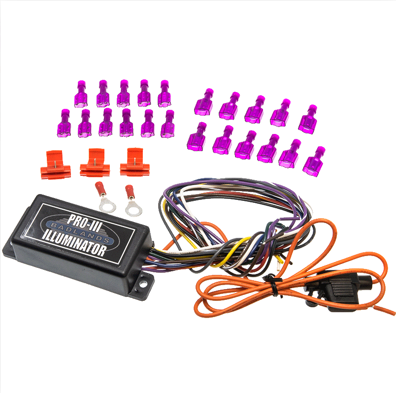 Badlands Hard-Wire Illuminator - Custom Metric Applications Only - ILL-PRO-III-M
