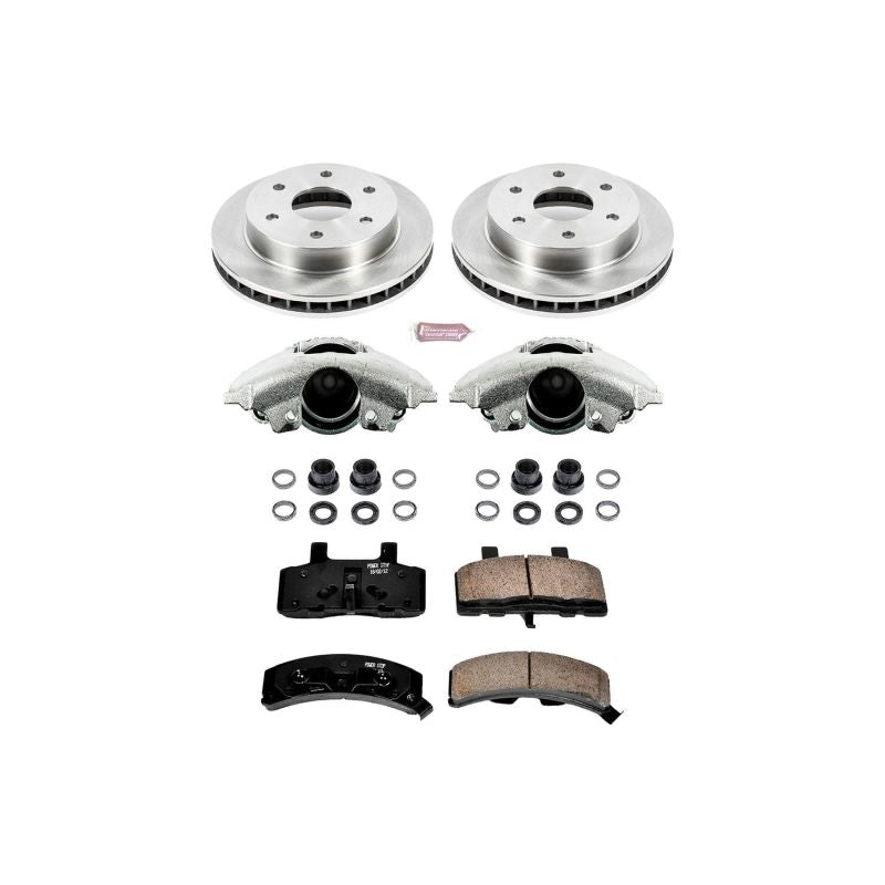 Power Stop 99-00 Cadillac Escalade Front Autospecialty Brake Kit w/Calipers PowerStop