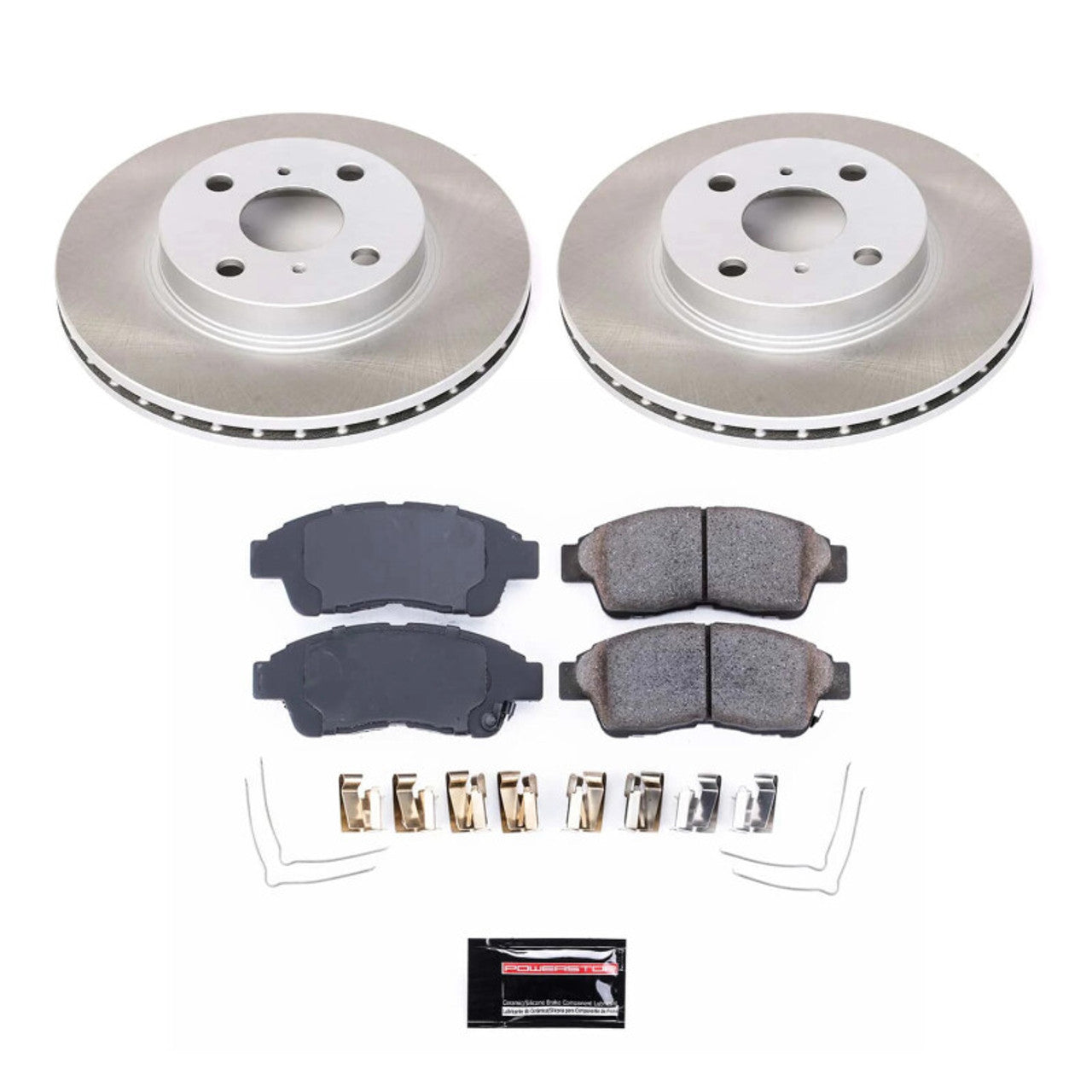 Power Stop 93-97 Toyota Corolla Front & Rear Z23 Evolution Sport Brake Kit