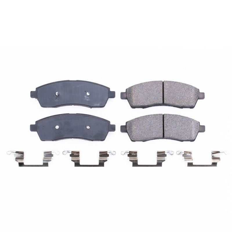 Power Stop 00-05 Ford Excursion Rear Z17 Evolution Ceramic Brake Pads w/Hardware PowerStop