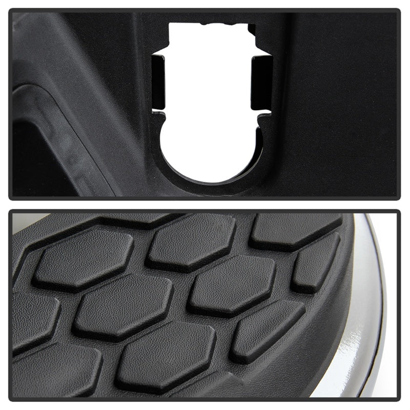 xTune 09-18 Dodge Ram 1500 w/Parking Sensor OEM Style Steel Rear Bumper - Chrome RB-DR09-SET-WS-C SPYDER