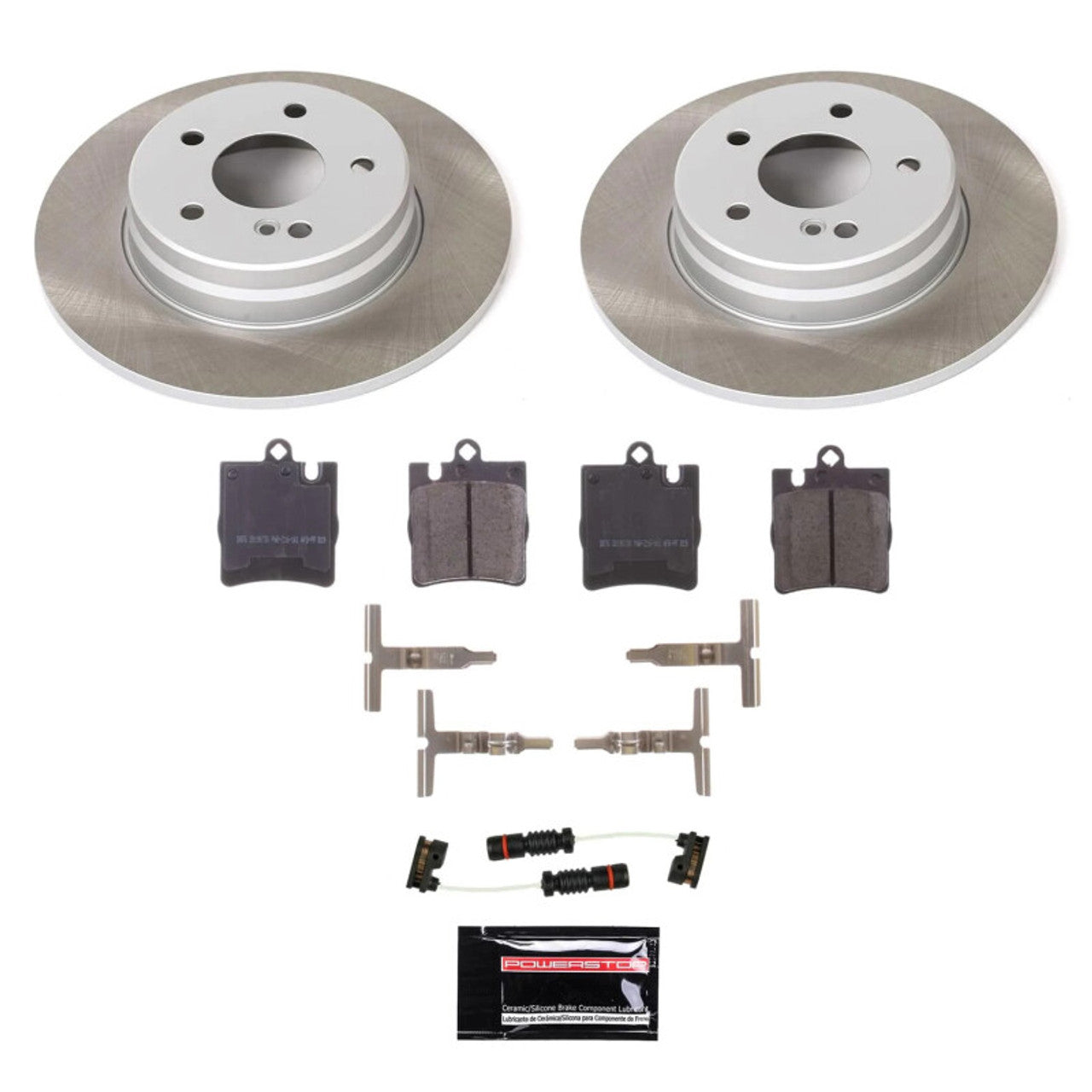 Power Stop 01-02 Mercedes-Benz E430 Front & Rear Euro-Stop Brake Kit