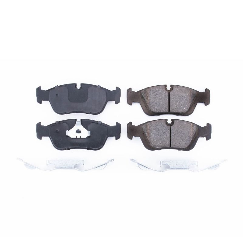 Power Stop 91-98 BMW 318i Front Z17 Evolution Ceramic Brake Pads w/Hardware PowerStop