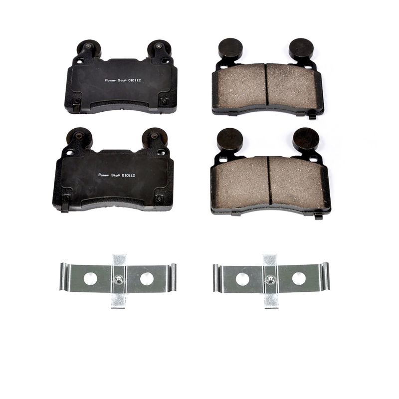 Power Stop 16-18 Cadillac CT6 Front Z17 Evolution Ceramic Brake Pads w/Hardware PowerStop