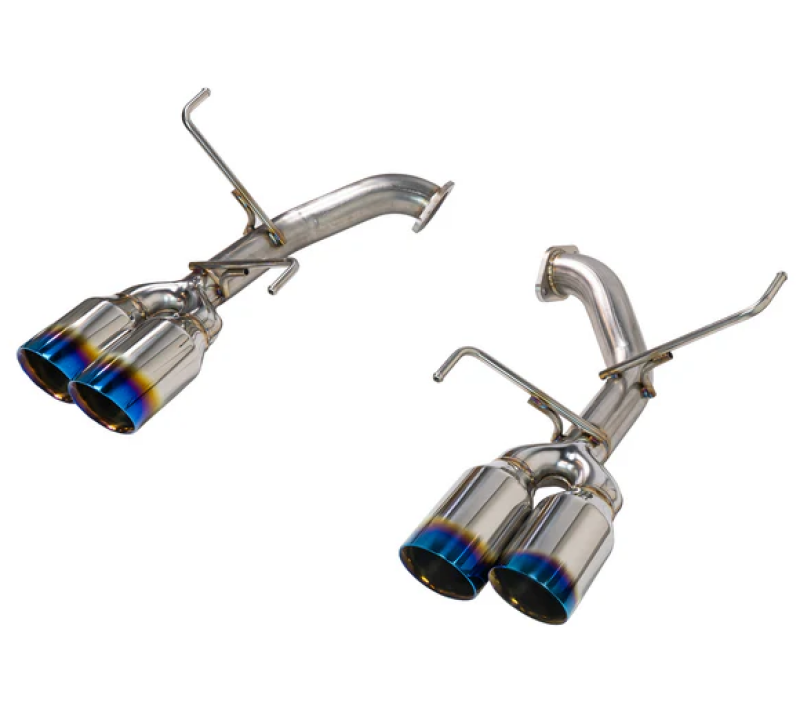 Remark 2022+ Subaru WRX (VB) 4in Axleback Exhaust w/ Burnt Stainless Double Wall Tip Remark
