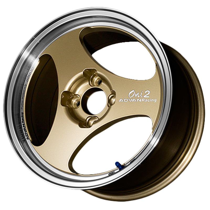 ADVAN Racing ONI2 15x6.5 +35 4x100 Wheel - Machining & Champagne Gold - YAY5D35ACG