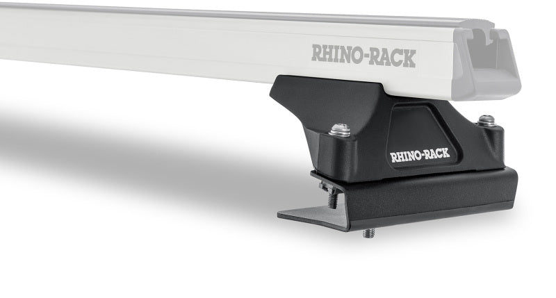 Rhino-Rack 14-21 Ford Transit 2 Door Wagon Heavy Duty RLTP 4 Bar Roof Rack - Black
