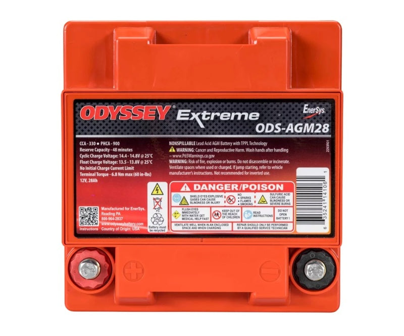 Odyssey Battery Powersport Extreme AGM Battery (PC925L) Odyssey Battery