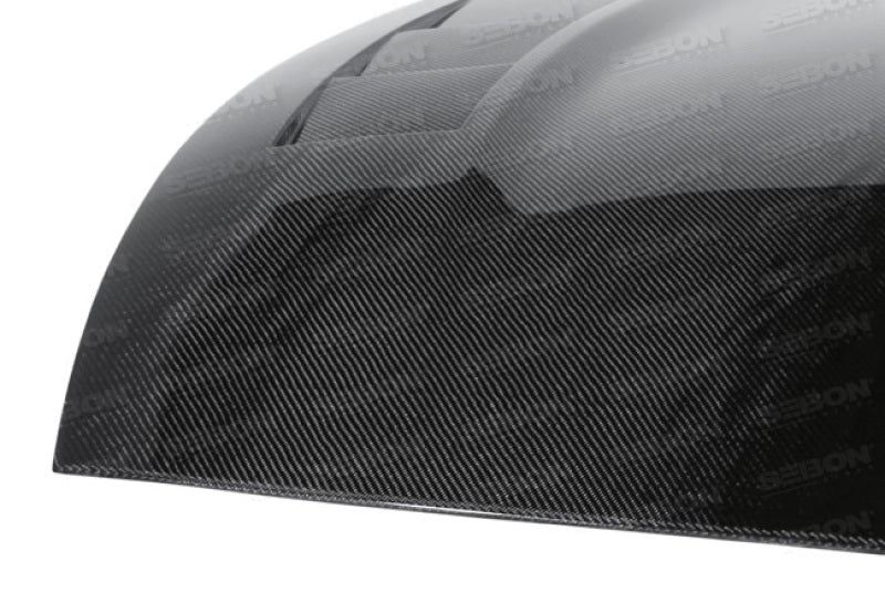 Seibon TS-style carbon fiber hood for 2009-2020 Nissan 370Z - HD0910NS370-TS Seibon