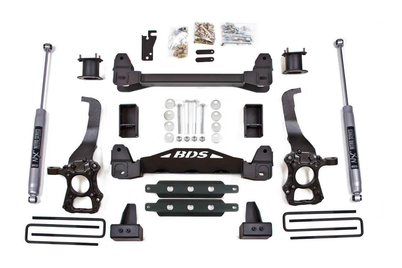 Zone Offroad 15-19 Ford F-150 6in Lift System Zone Offroad