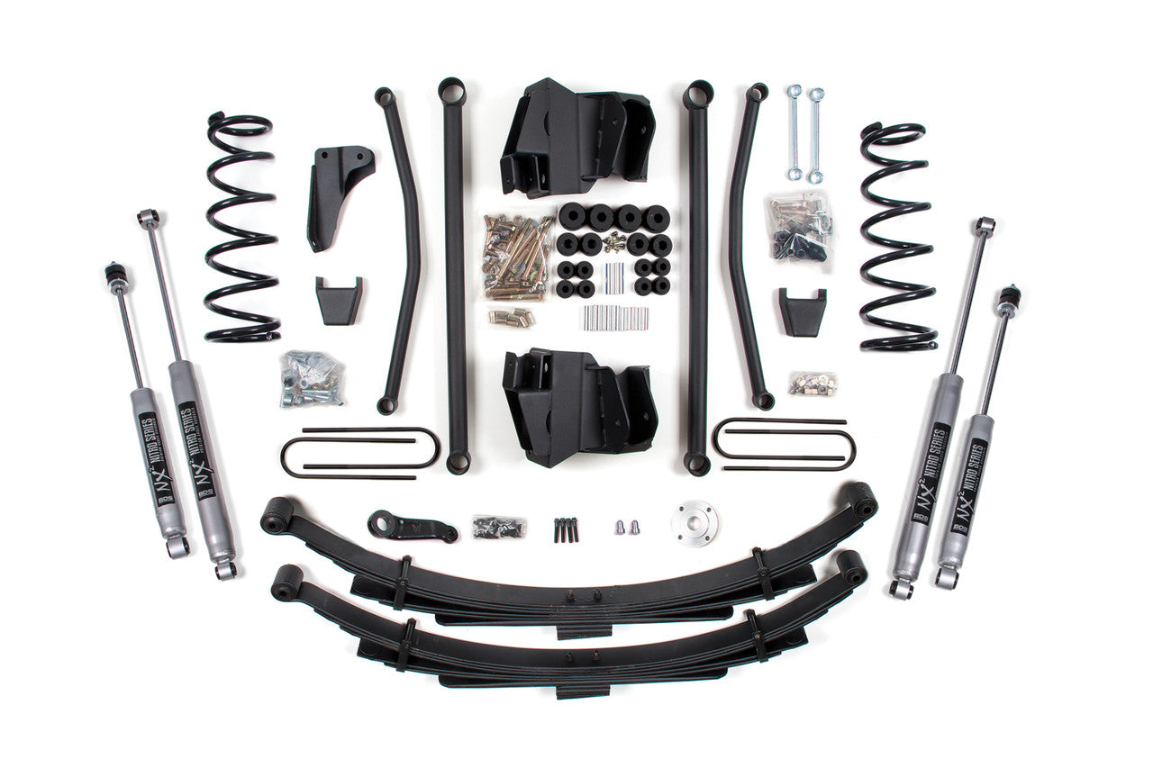 Zone Offroad 2009-2012 Dodge 2500 6-Inch Lift w/4inAxle - Gas - ZOND38N