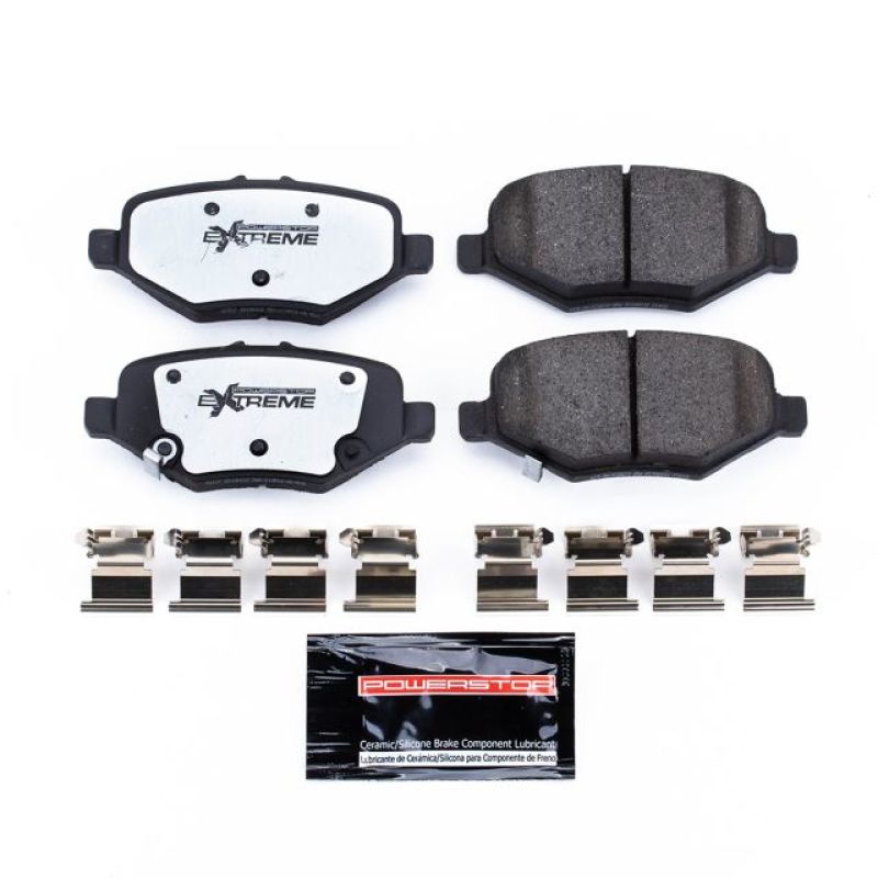 Power Stop 13-16 Ford Explorer Rear Z36 Truck & Tow Brake Pads w/Hardware PowerStop