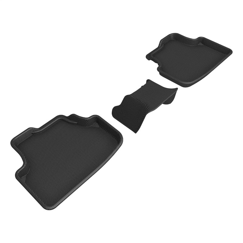 3D MAXpider KAGU 2nd Row Floor Mats for Audi A3 / S3 / RS3 Sedan (8Y) 2022-2026 - L1AD06821509