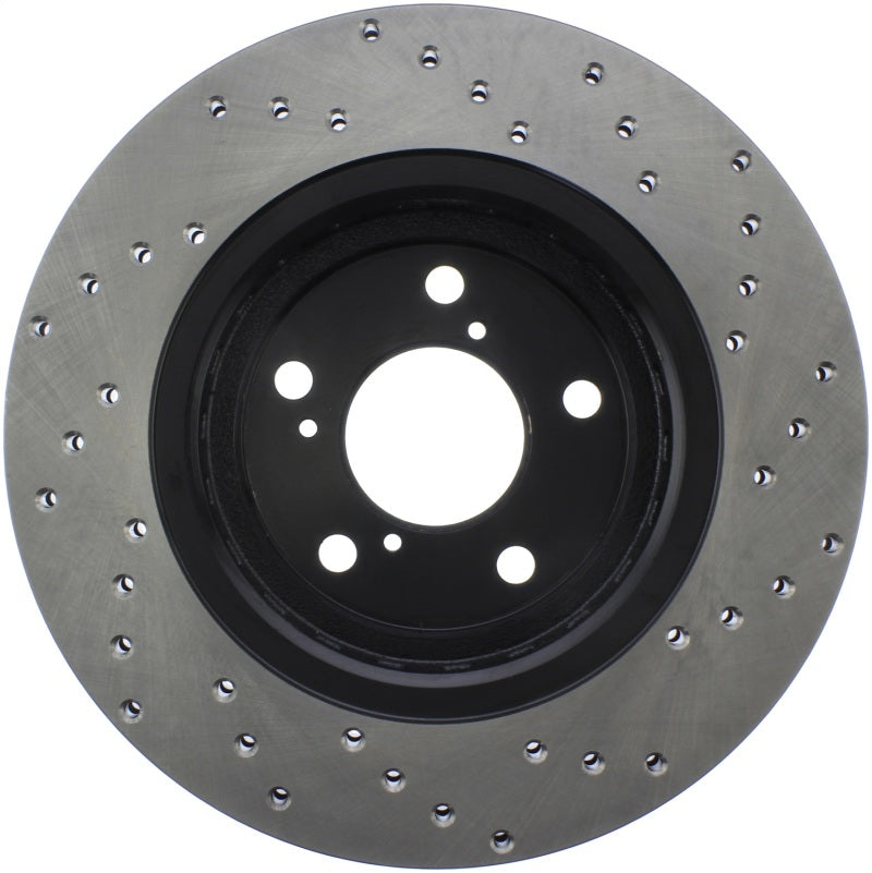 StopTech Sport Cross Drilled Brake Rotor - Front Left Stoptech