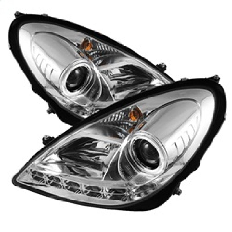 Spyder Mercedes Benz SLK 05-10 Projector Xenon/HID Model- DRL Chrm PRO-YD-MBSLK05-HID-DRL-C SPYDER