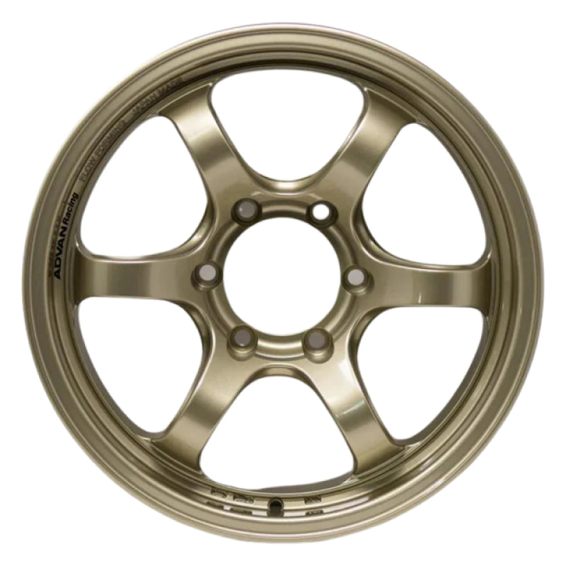 Advan RG-D2 for Truck 18x9.0 / +00 Offset / 6-139.7 / 112mm Bore / Racing Gold Metallic
