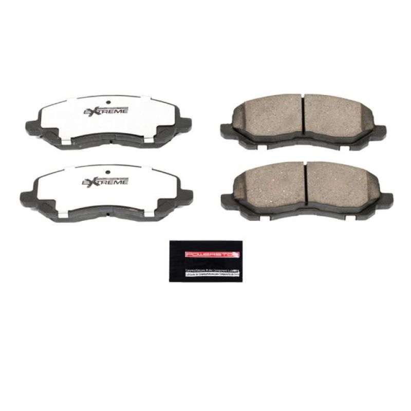 Power Stop 11-14 Chrysler 200 Front Z26 Extreme Street Brake Pads w/Hardware PowerStop