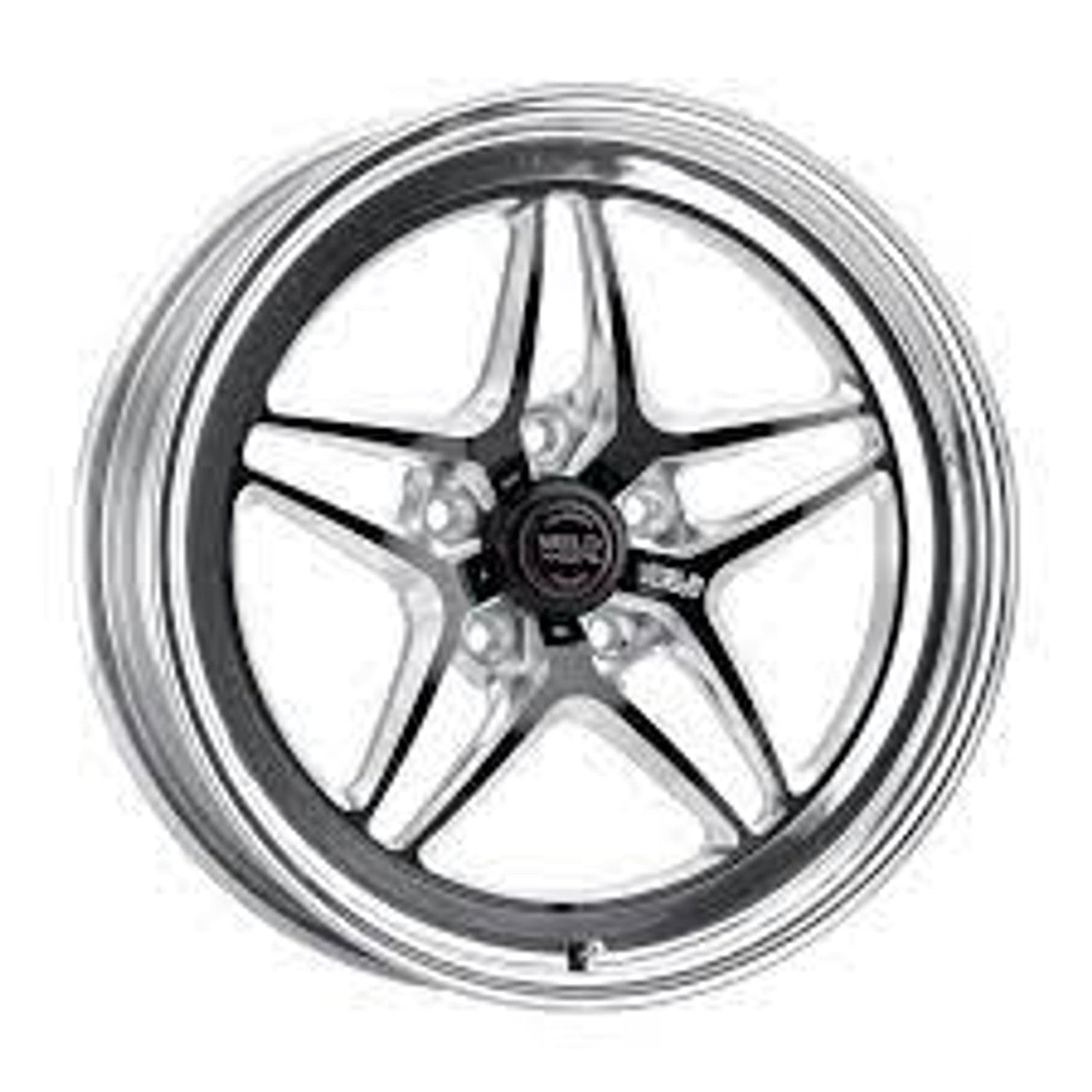 Weld S81 18x9 / 5x115 BP / 6.1in BS Polished Wheel (High Pad) - Non-Beadlock