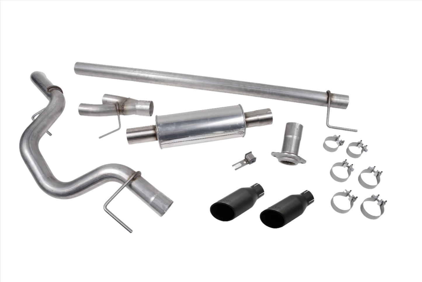 Roush 21-24 Ford F-150 5.0L V8 Side Exit Catback Performance Exhaust w/ Black Tips