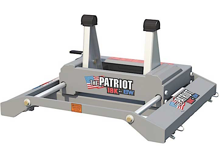 B&W Patriot RVB3270 18K slider base for standard fifth wheel rails