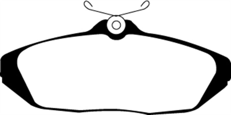 EBC YellowStuff Rear Brake Pads - DP41164R EBC