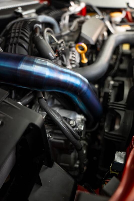 Torque Solution Top Mount Charge Pipe for 2019+ Subaru WRX 22+ - TS-SU-812BU