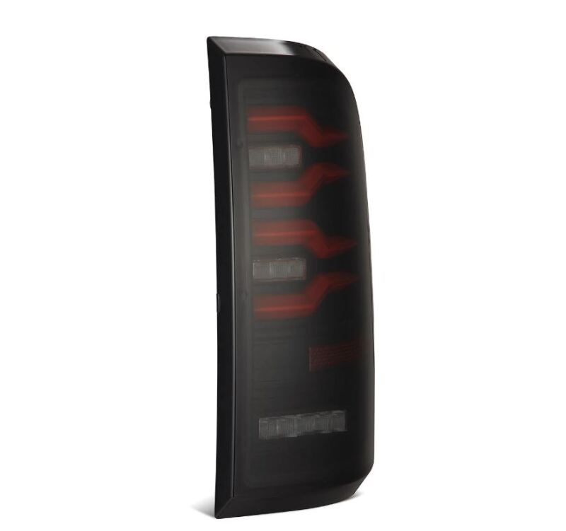 AlphaRex 658003 97-03 Ford F150 / 99-16 Ford F250/F350/F450/F550 LUXX-Series LED Tail Lights - Black/Red