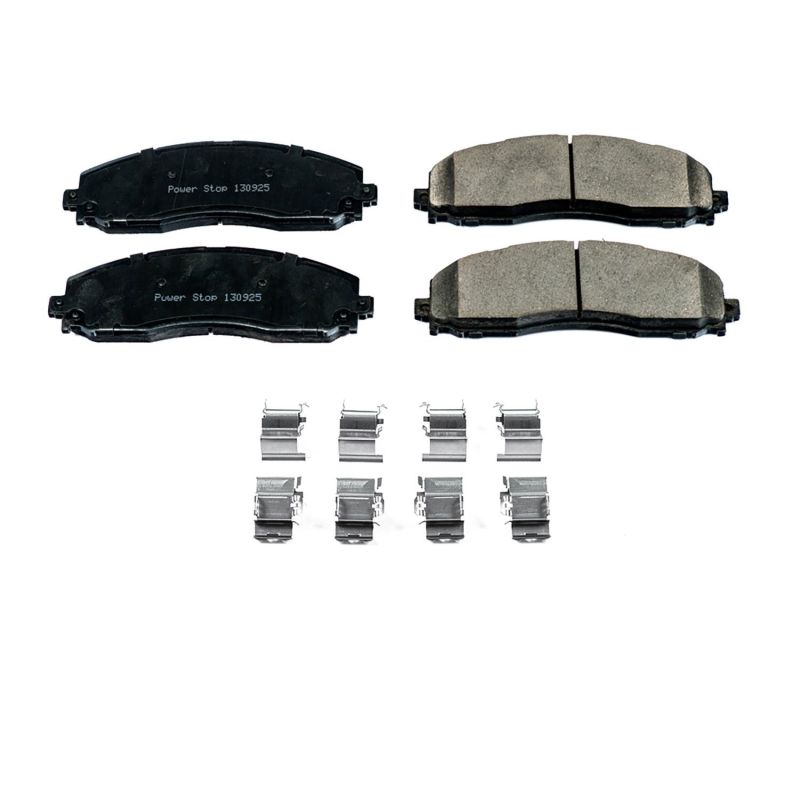 Power Stop 13-19 Ford F-250 Super Duty Rear Z17 Evolution Ceramic Brake Pads w/Hardware PowerStop