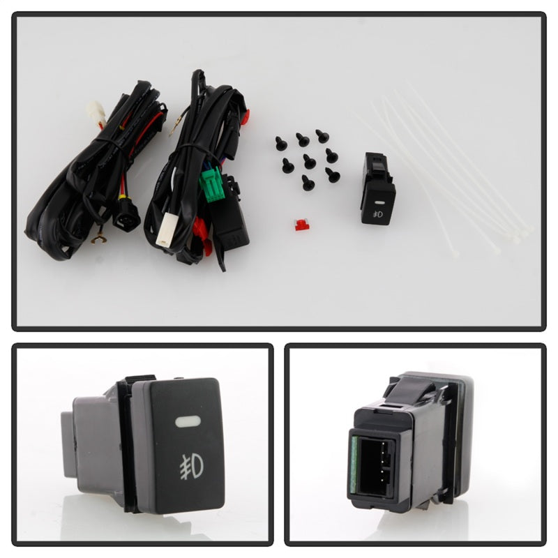 Spyder Honda Civic 2019+ OEM LED Fog Lights w/ OEM switch - Clear FL-HC2019-LED-C SPYDER