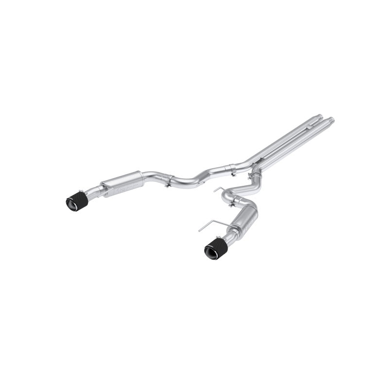 MBRP 2024 Ford Mustang GT 650 5.0L V8 3in Cat-Back Race Profile Exhaust Dual Rear Exit - S72533CF
