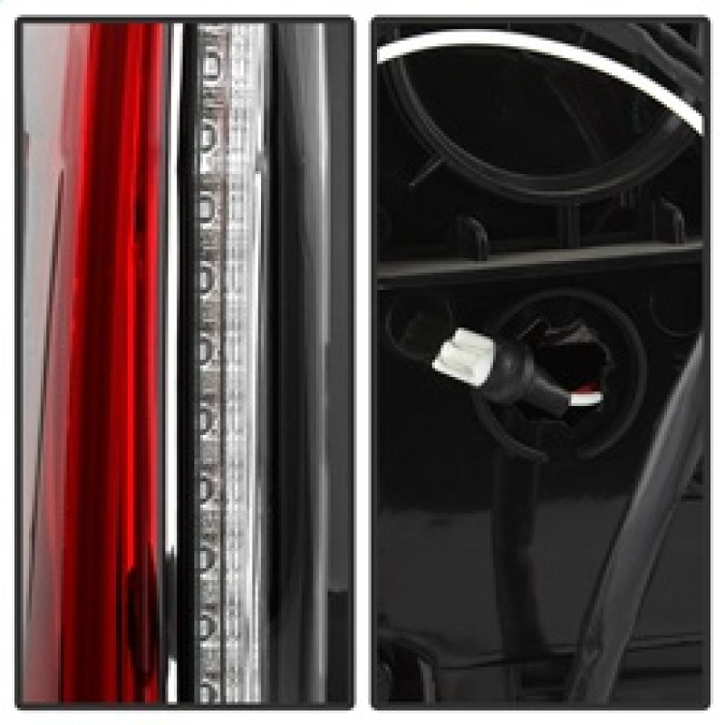 xTune GMC Yukon 15-17 LED Tail Lights (Escalade Style) - Black ALT-JH-GY15-2IN1LED-BK SPYDER