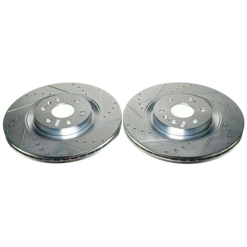Power Stop 21-22 Chevrolet Tahoe Front Drilled & Slotted Rotor (Pair) PowerStop