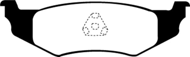 EBC GreenStuff Rear Brake Pads - DP21066 EBC