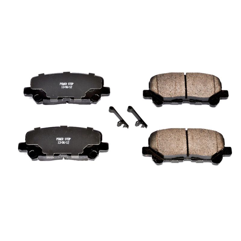 Power Stop 12-15 Honda Pilot Rear Z16 Evolution Ceramic Brake Pads PowerStop