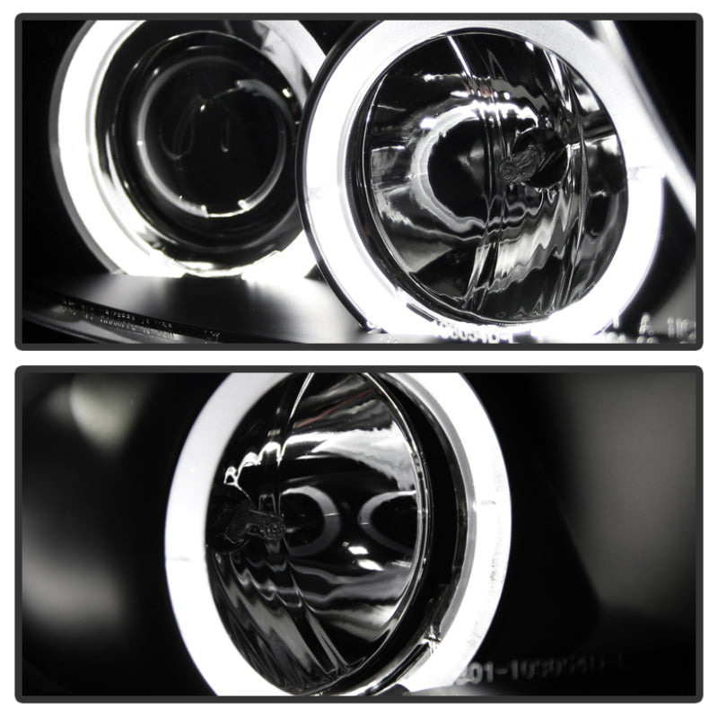 Spyder BMW E90 3-Series 06-08 Projector LED Halo Amber Reflctr Rplc Bulb Blk PRO-YD-BMWE9005-AM-BK SPYDER