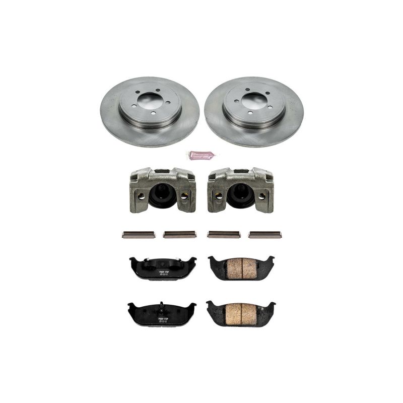 Power Stop 03-05 Lincoln Aviator Rear Autospecialty Brake Kit w/Calipers PowerStop