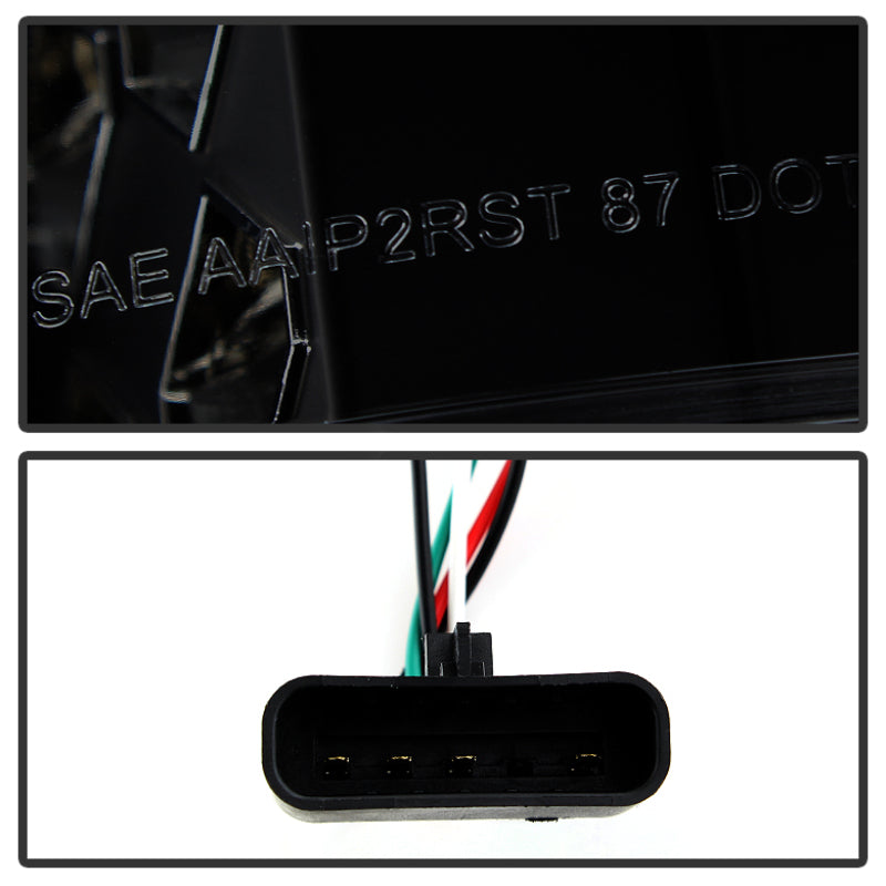 Spyder Chevy C/K Series 1500 88-98/GMC Sierra 88-98 LED Tail Lights Blk Smke ALT-YD-CCK88-LED-BSM SPYDER