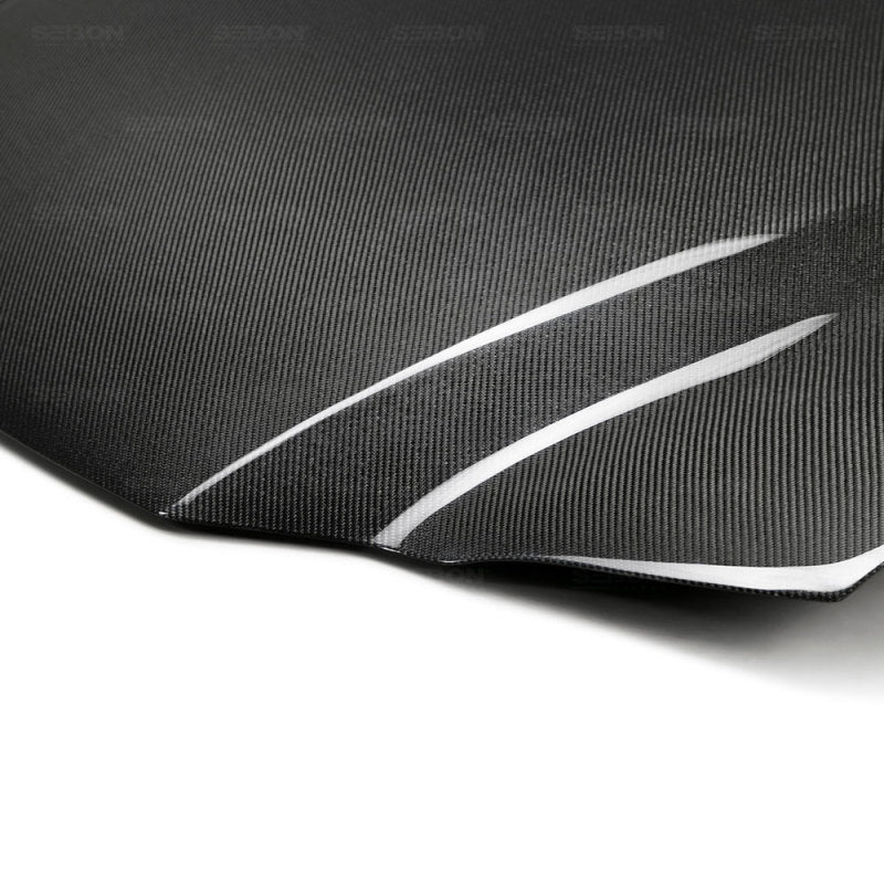 Seibon HD13LXGS-OE OE-Style Carbon Fiber Hood for 2013–2020 Lexus GS200t/GS350/GS450h/GS F