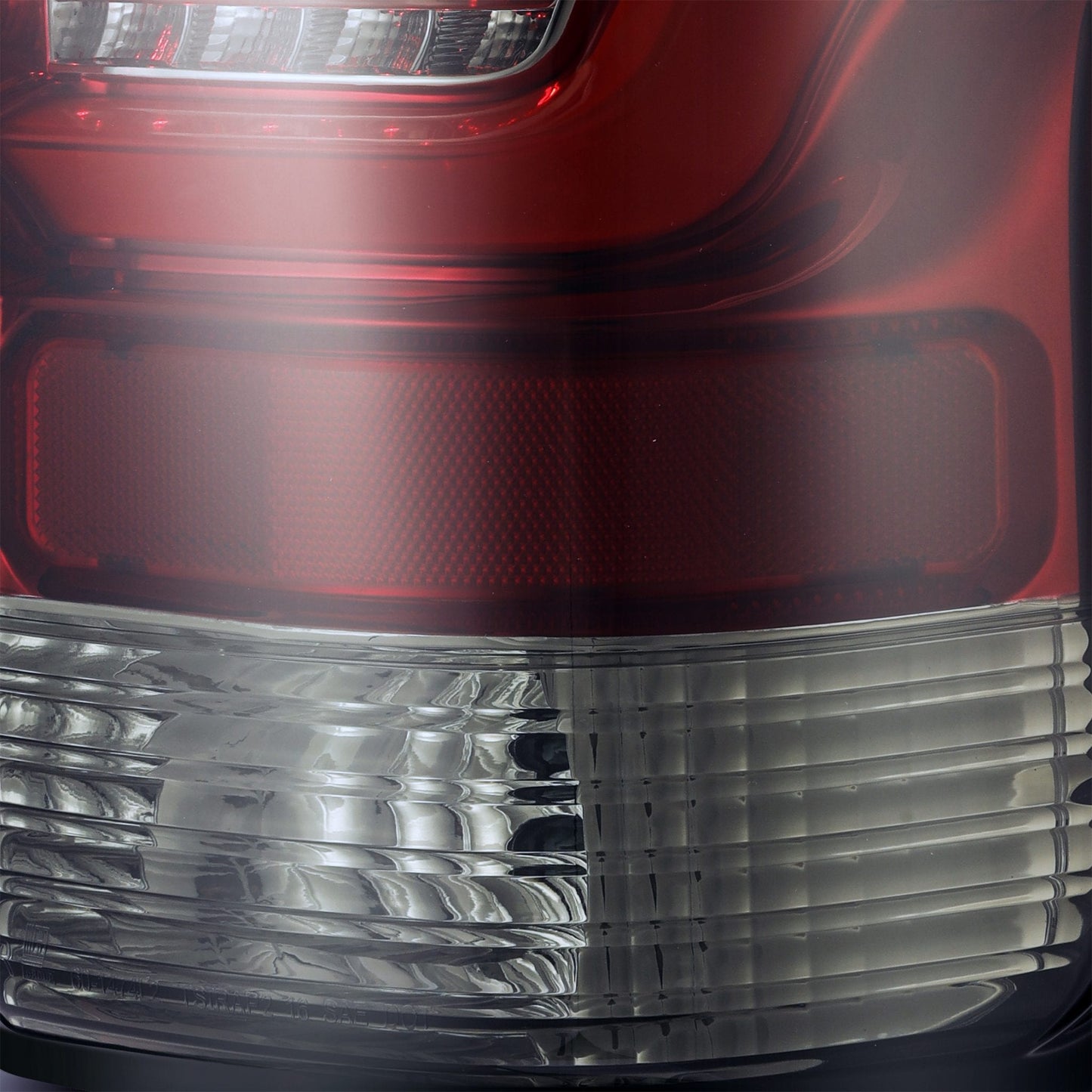 AlphaRex 07-13 Toyota Tundra PRO-Series LED Tail Lights Red Smoke - 670020 AlphaRex