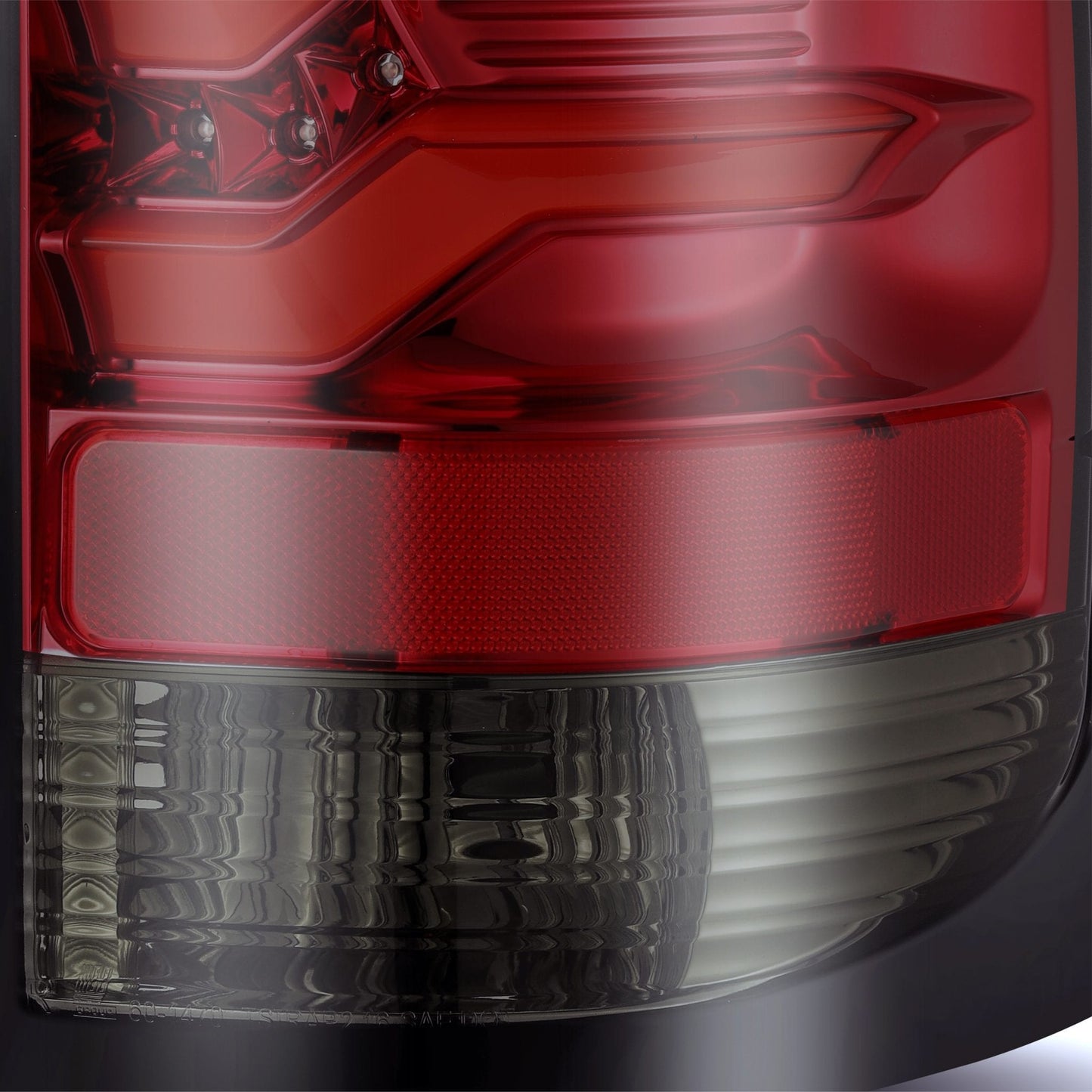AlphaRex 14-18 GMC Sierra 1500/2500HD/3500HD PRO-Series LED Tail Lights Red Smoke - 630020 AlphaRex