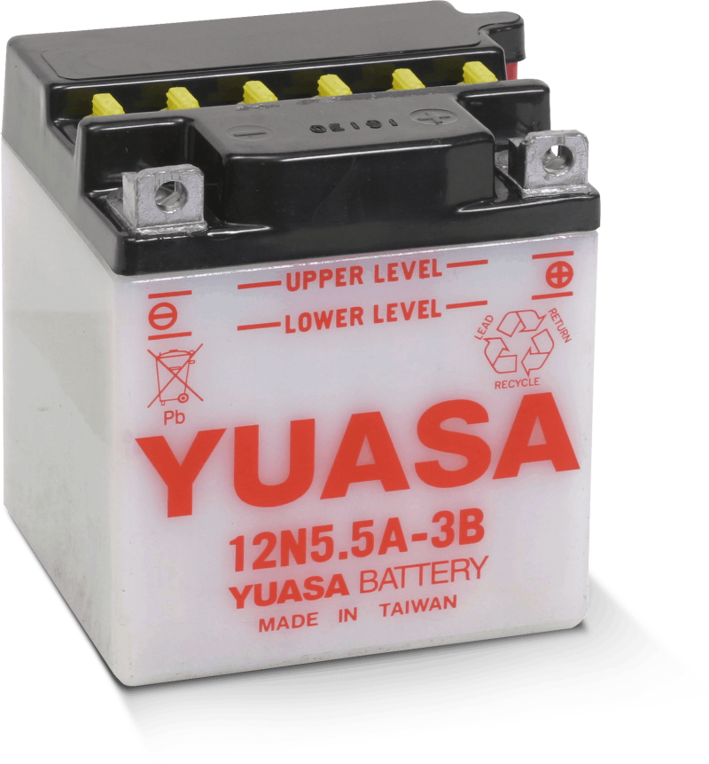 Yuasa 12N5.5A-3B Conventional 12 Volt Battery Yuasa Battery