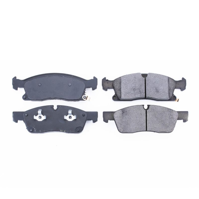 Power Stop 2017 Dodge Durango Front Z16 Evolution Ceramic Brake Pads PowerStop